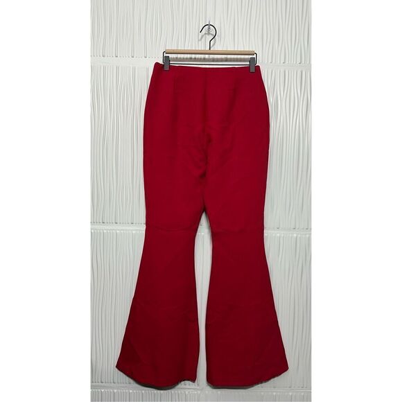 NWT Ted Baker BEVIS High Waisted Exaggerated Kickflare Trouser - Picture 3 of 16